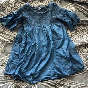 Sweet lightweight Jean dress!SOLD